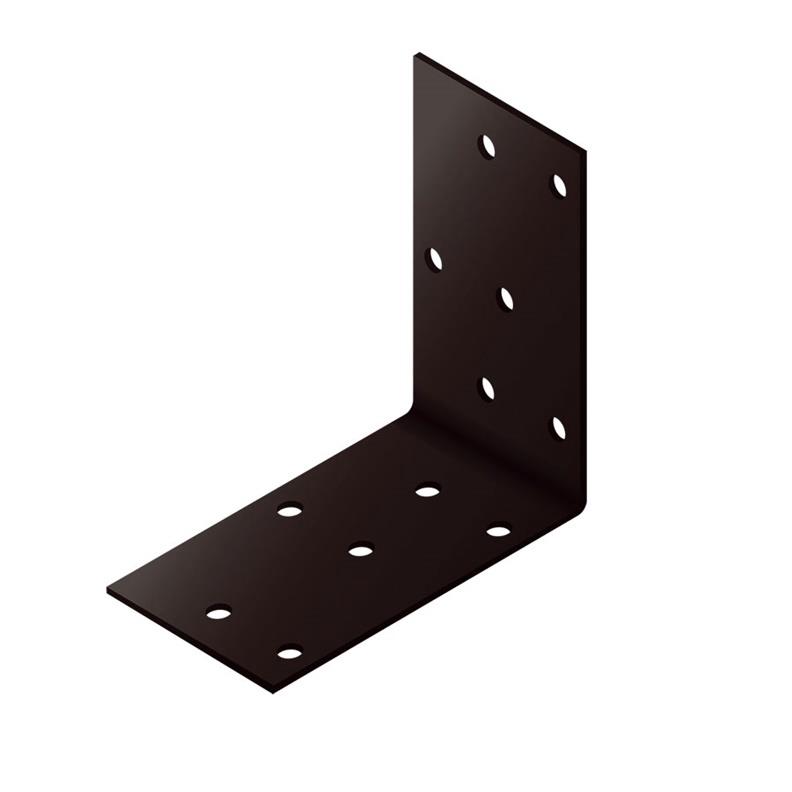 ANGLE BRACKET 60X60X40X2.0 BLACK