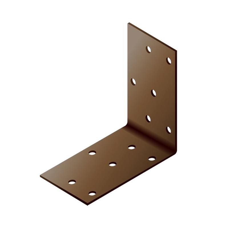 ANGLE BRACKET 60X60X40X2.0 BROWN