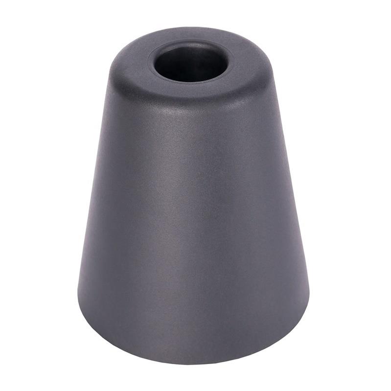 DOOR STOPPER 70X80MM BLACK