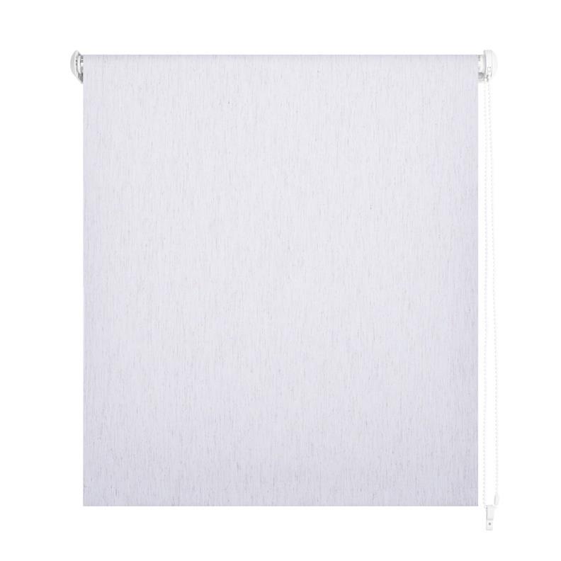 ROLLER BLIND BLACKOUT SILV 063 100X185