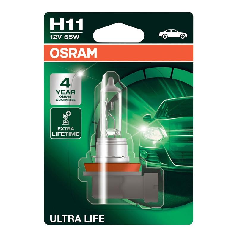 Automobilio lemputė Osram. 55 W. 12 V. H11. PGJ19-2