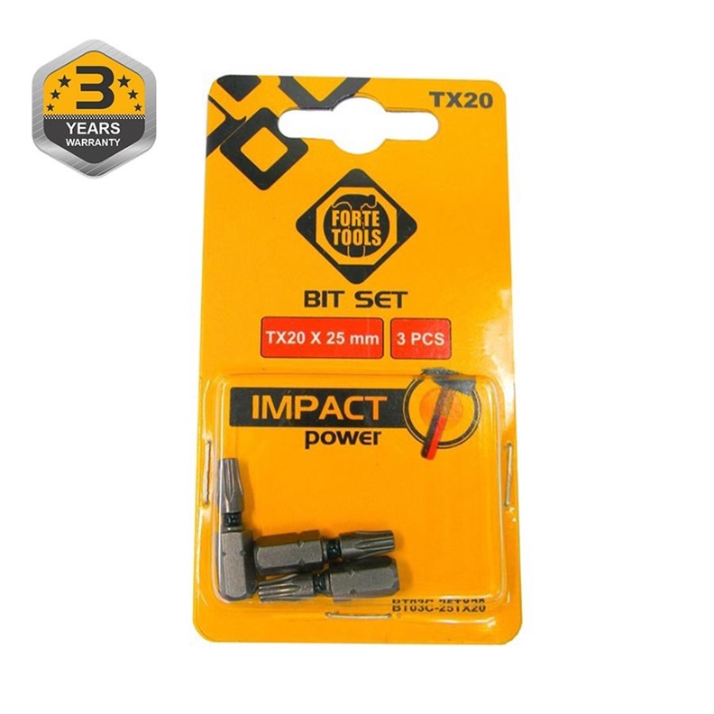 UZGALIS SKRŪVGRIEŽA TORX20X25MM TRIECIEN