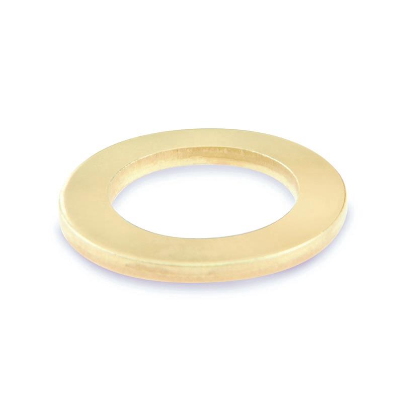 WASHERS 9X15X2 BRASS PLAT(DOORS)/20PCS