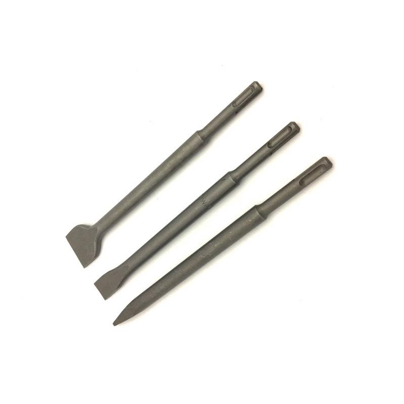 SDS-PLUS CHISEL SET DT60330-QZ 3 PCS