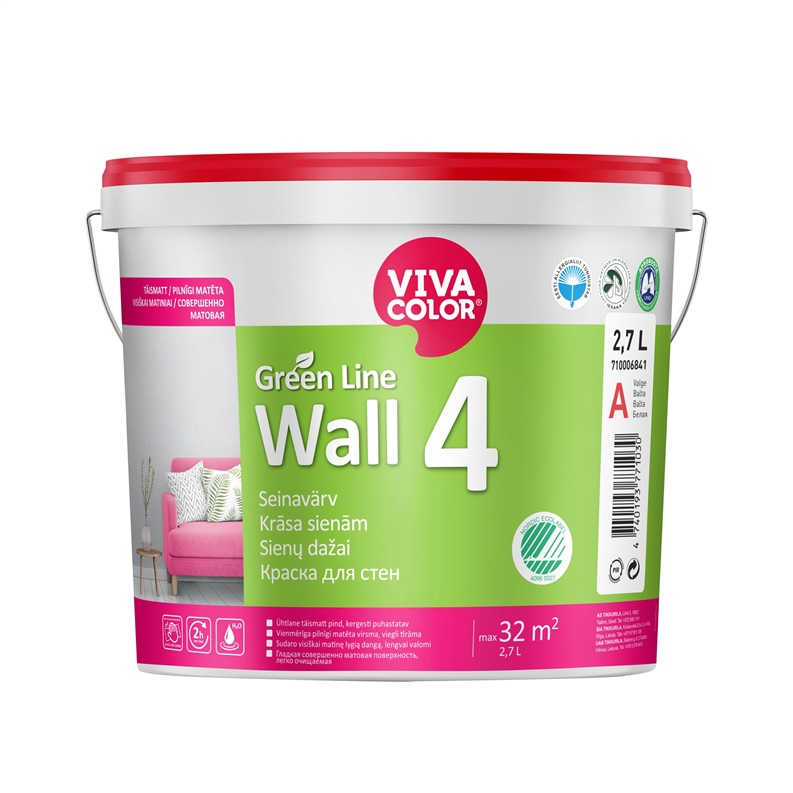 PAINT GREEN LINE WALL 4 A 2.7L