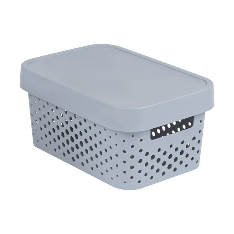 CURVER INFINITY PERFORATED BOX 4.5L GREY