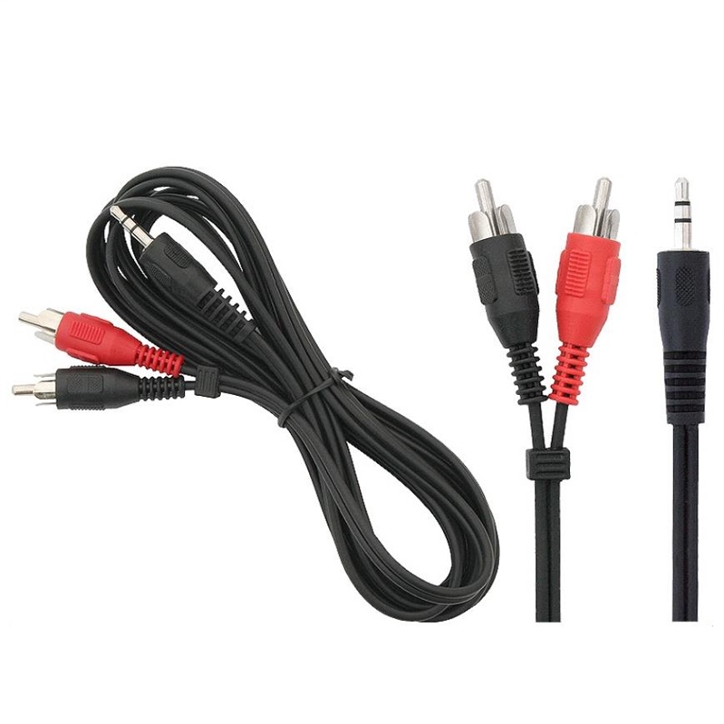 AUDIO CABLE3.5MM M/2 RCA M 3M BLOW91-295