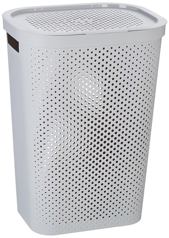 LAUNDRY BASKET INFINTY 60L GREY