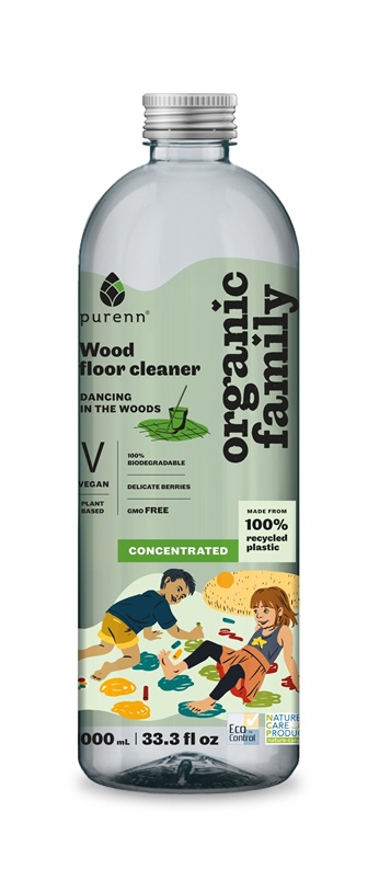 A CLEAN FOR WOODEN FLOORS WITH LAVEN-APP