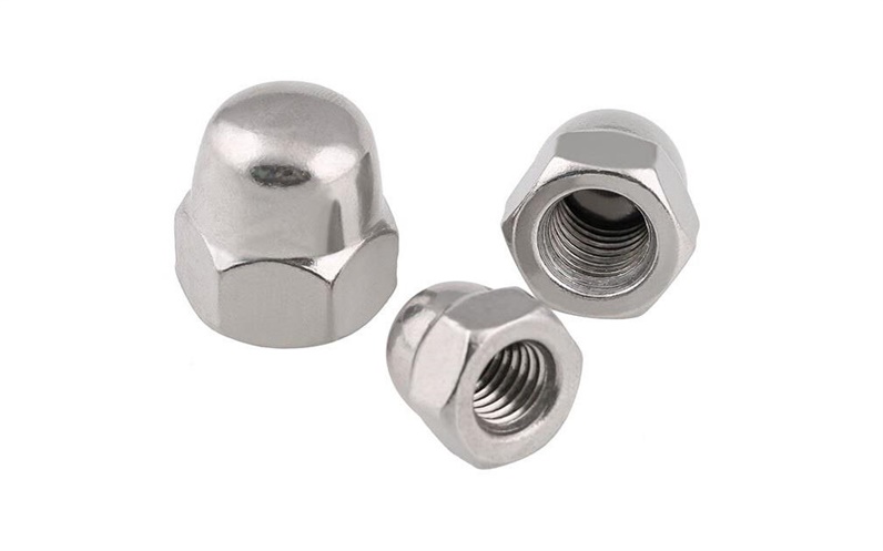 NUT DIN1587 M10 ZN 4PCS