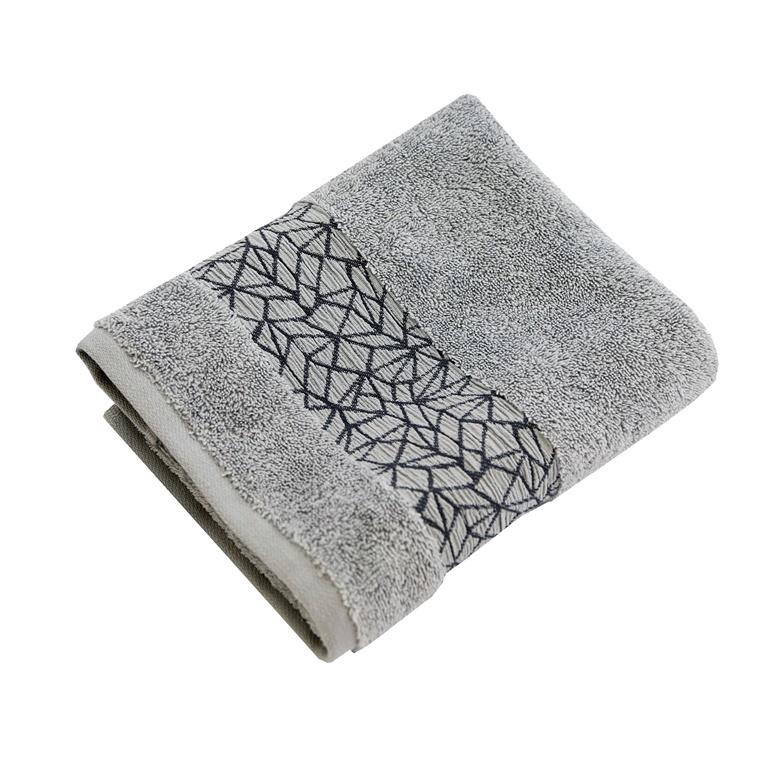 TOWEL 70X140 LELA GREY