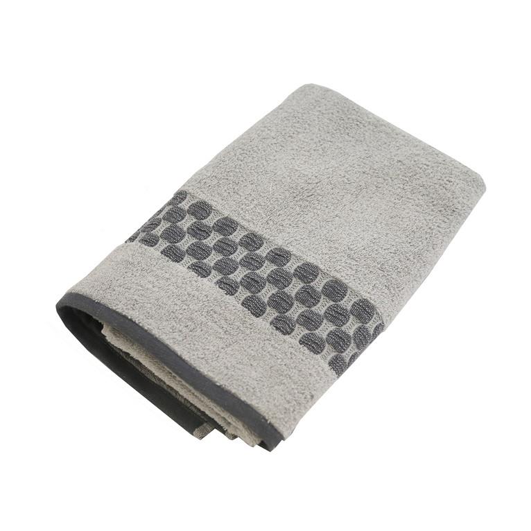 TOWEL 70X140 BRUNO GREY