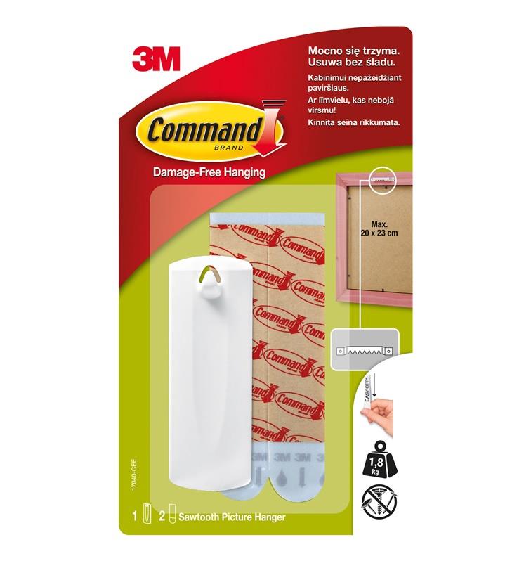 COMMAND SAWTOOTH PICTURE HANGER 17040-CE