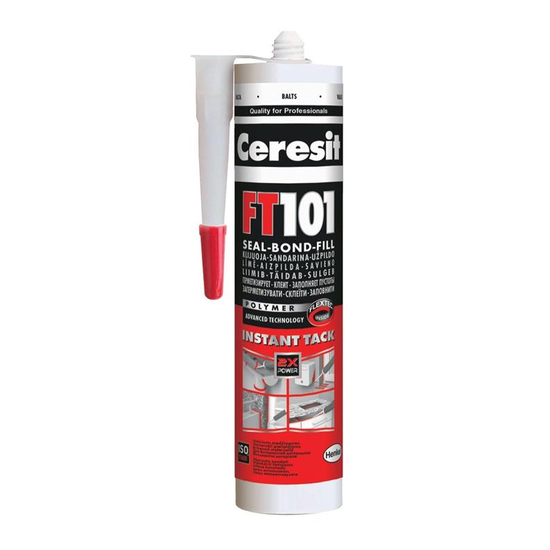 SEALING COMPOUND FT101 WHITE 280ML (12)