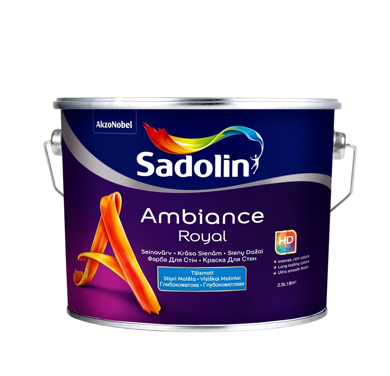 Krāsa Sadolin Ambiance Royal BW 2.5L