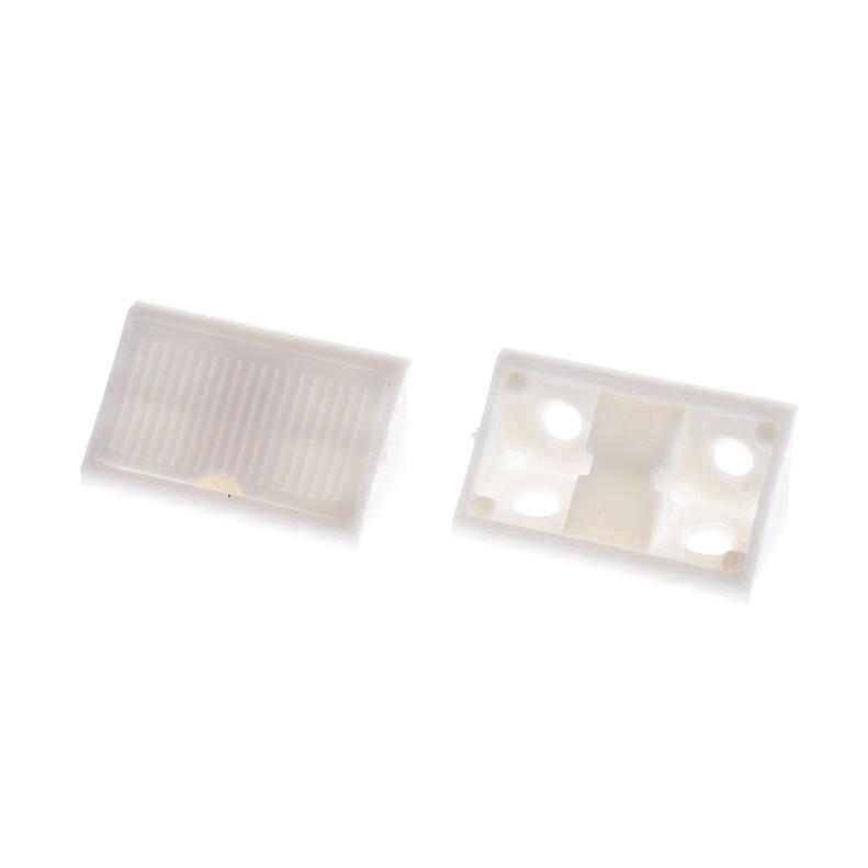 RETAINER ANGULAR CF-9080 20X20MM WHITE