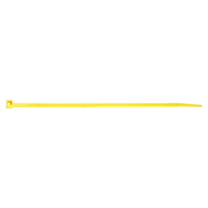 CABLE TIES 290X4.5 ELMATIC YELLOW 100PCS