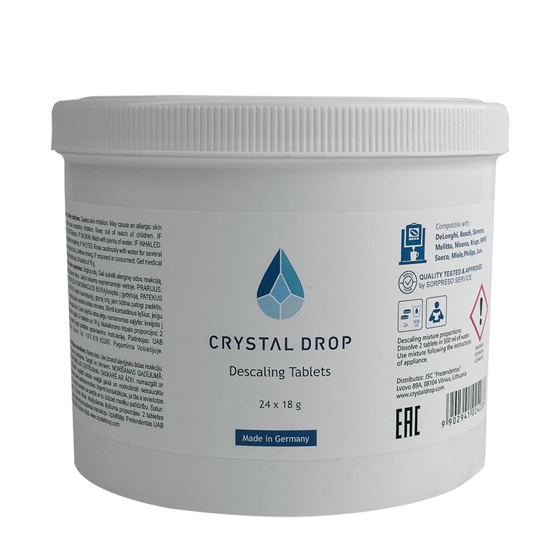 DESCALING TABLETS CRYSTAL DROP 12 CYCL