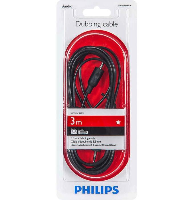 CABLE 3.5MM-3.5MM 3M PHILIPS SWA2533W/10