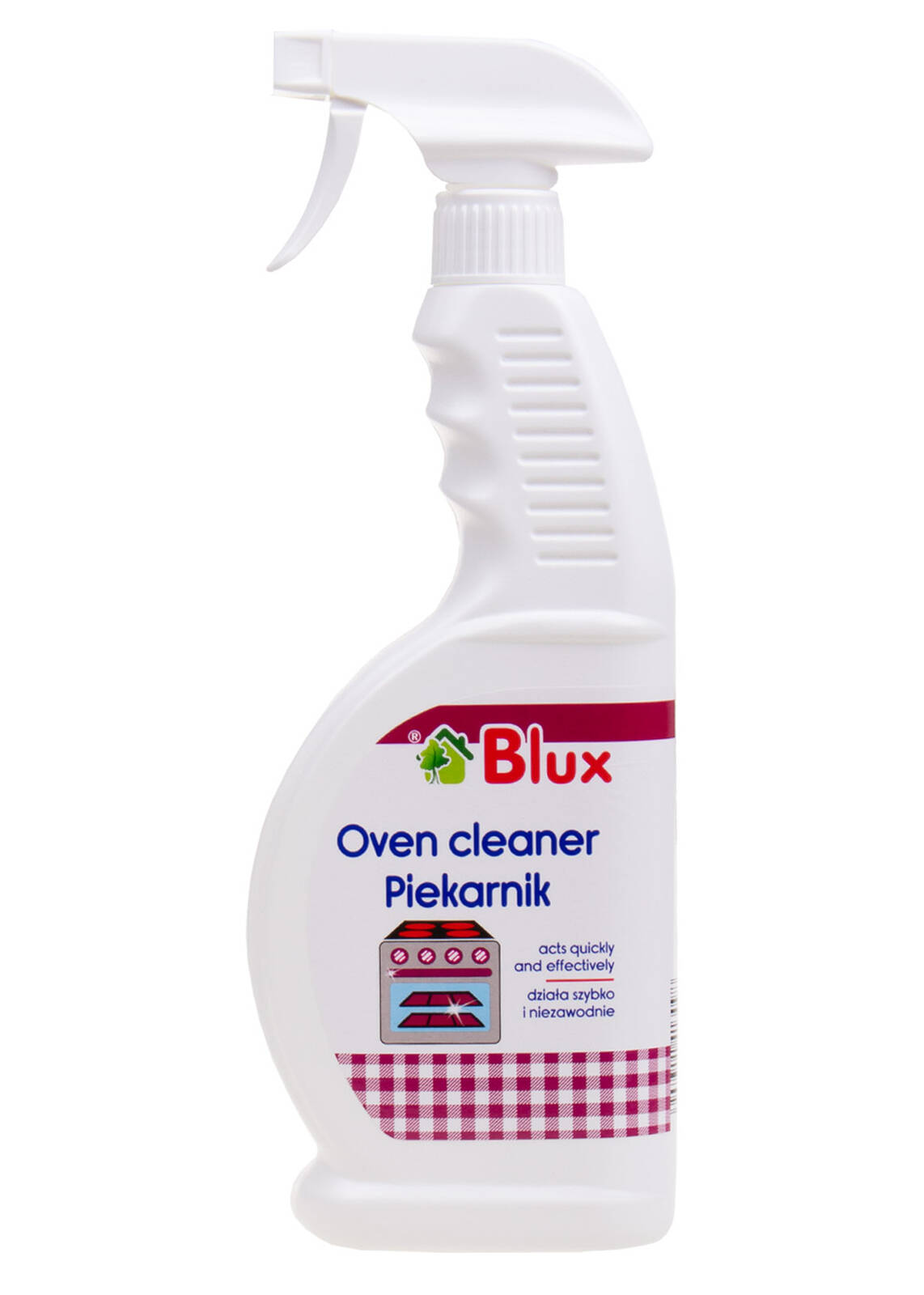 Tīrīšanas līdz.cepeškrāsnīm 650ml Blux ar pulverizatoru