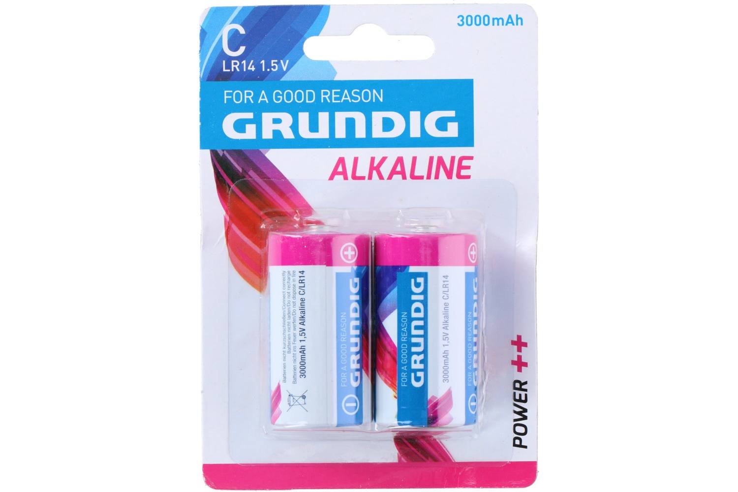 Baterija Grundig Alkaline C 2gb