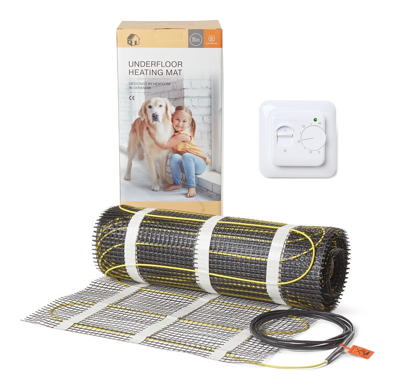 Grindų ir veidrodžių šildymo kilimėliai