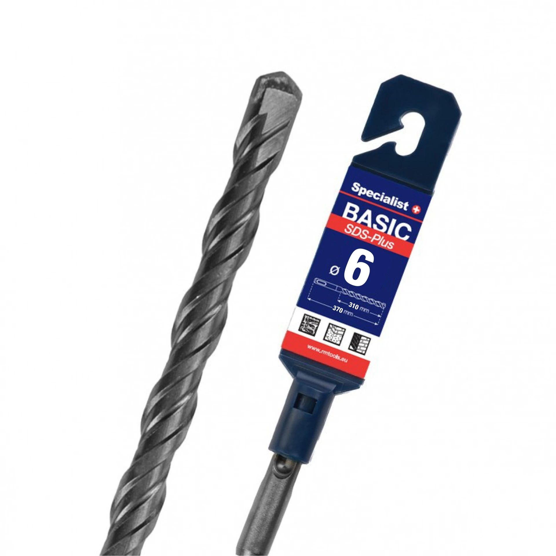 SPECIALIST+ SDS+ hammer drill bit BASIC, 6x310-370 mm